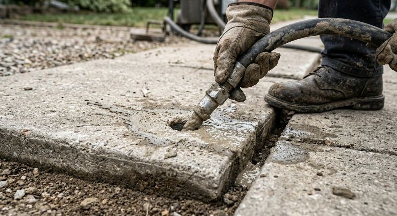 Concrete Slab Jacking in San Antonio, TX