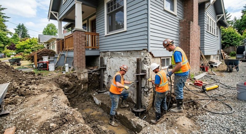 Foundation Settlement Repair in Fort Collins, CO