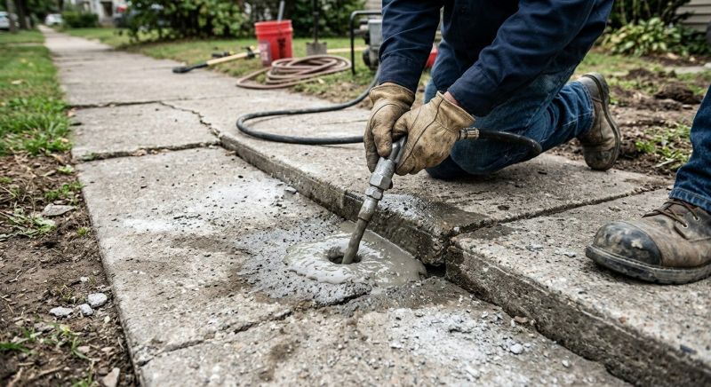 Sidewalk Raising in Columbus, OH